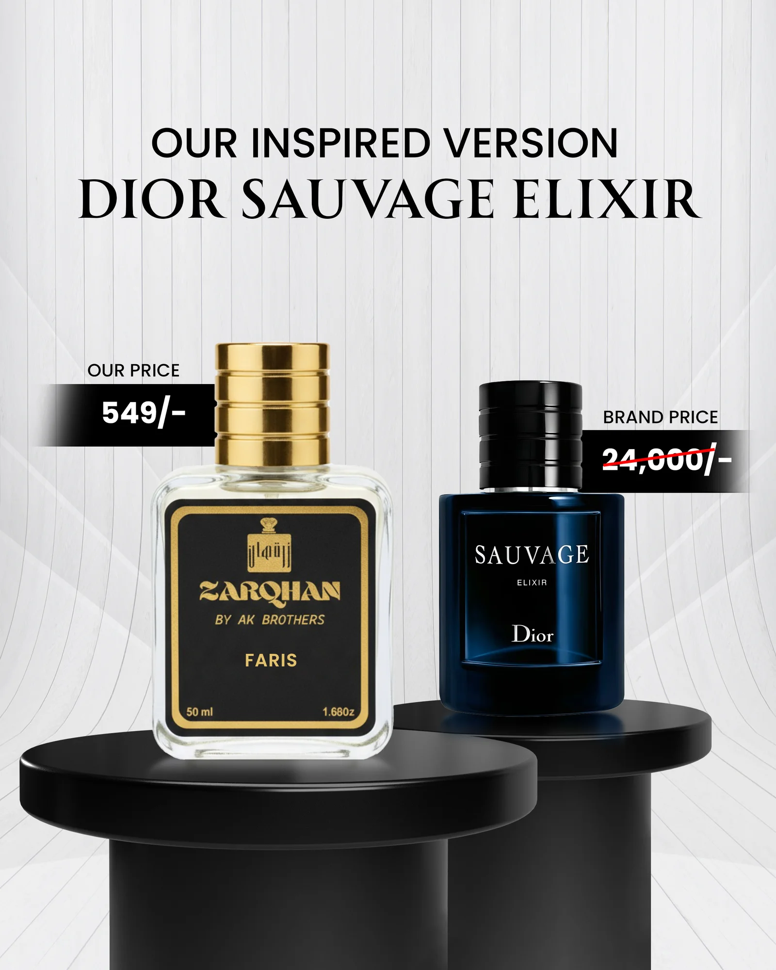 Faris- Inspired by Dior Sauvage Elixir.