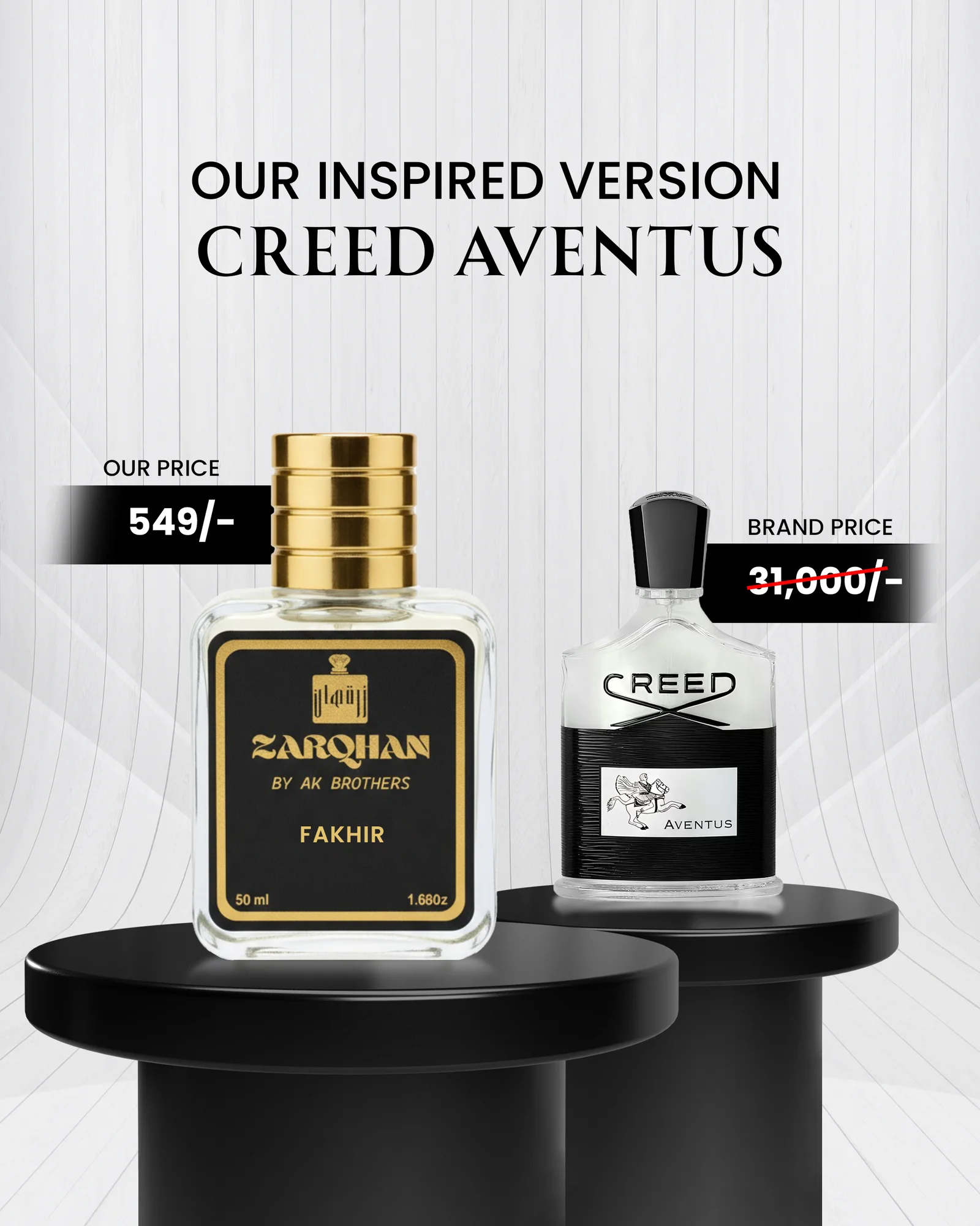 Fakhir- Inspired by Creed Aventus.
