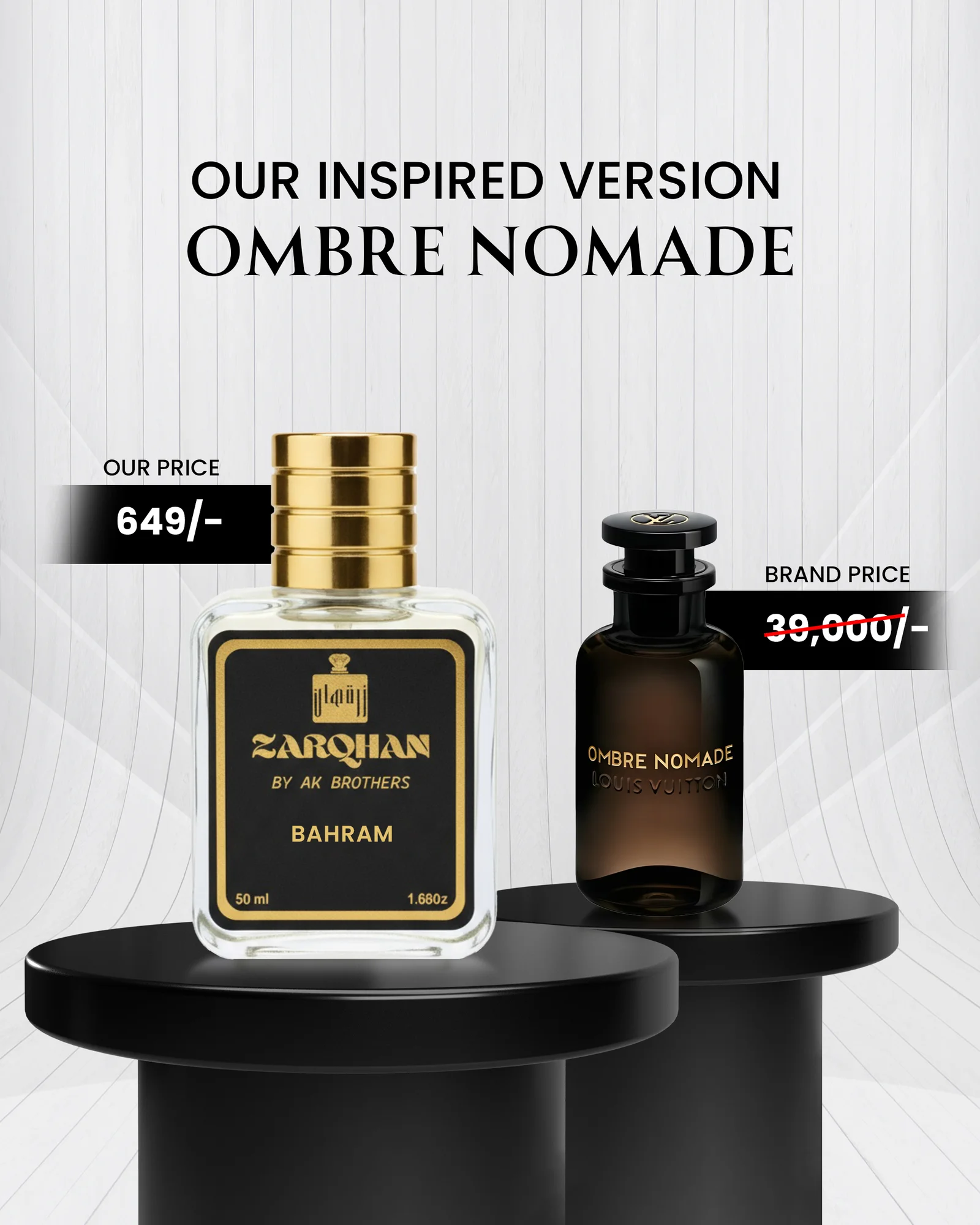 Bahram- Inspired by LV Ombre Nomade.
