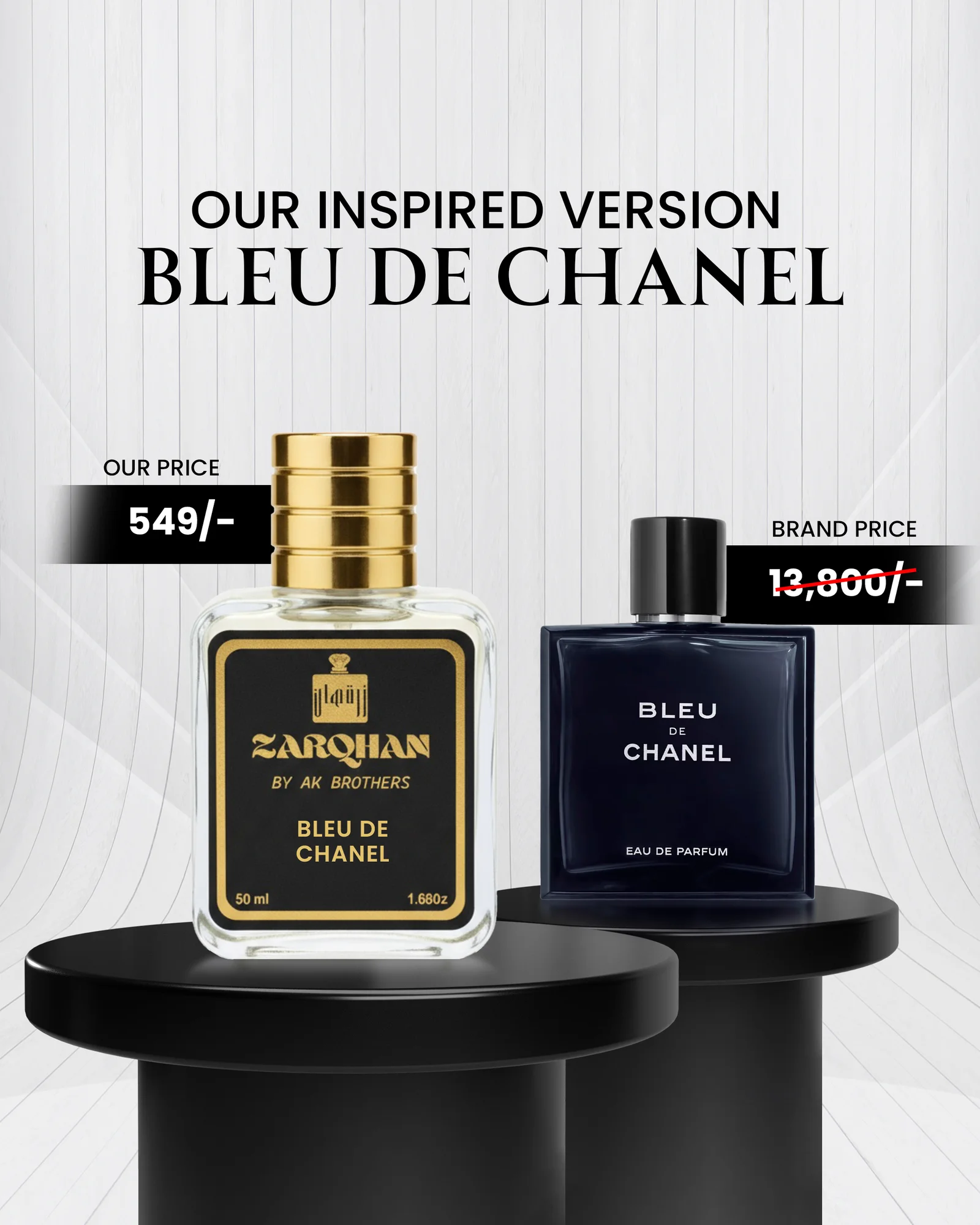 Bleu De Chanel - Inspired by Bleu De Chanel.