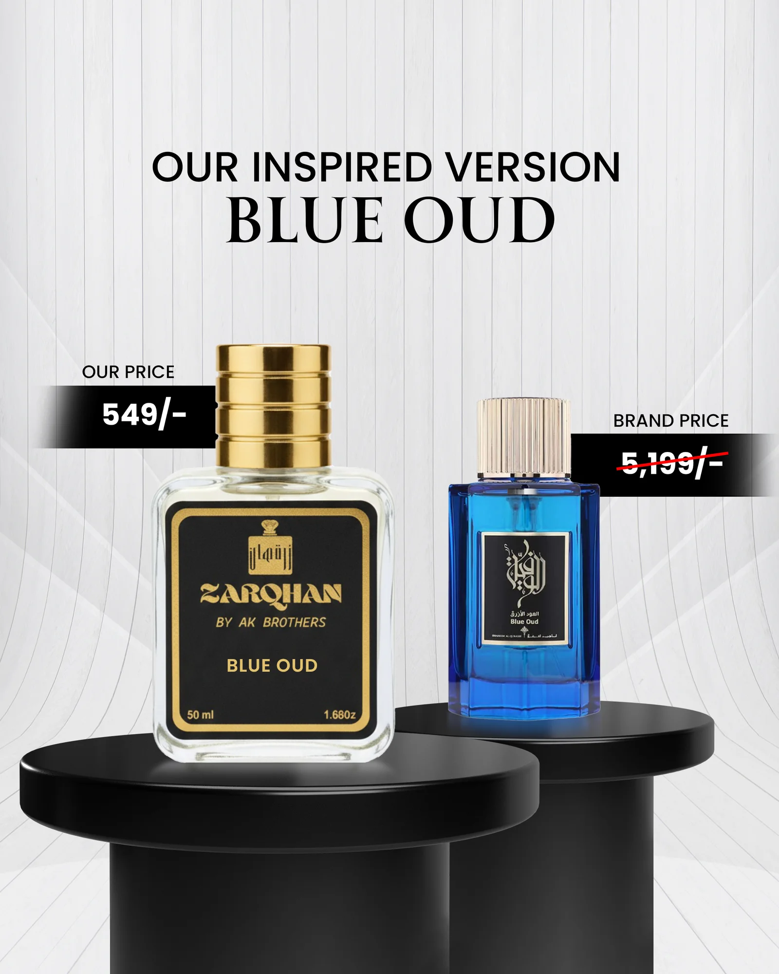 Blue Oud- Inspired by Ibrahim Al Qureshi Blue Oud